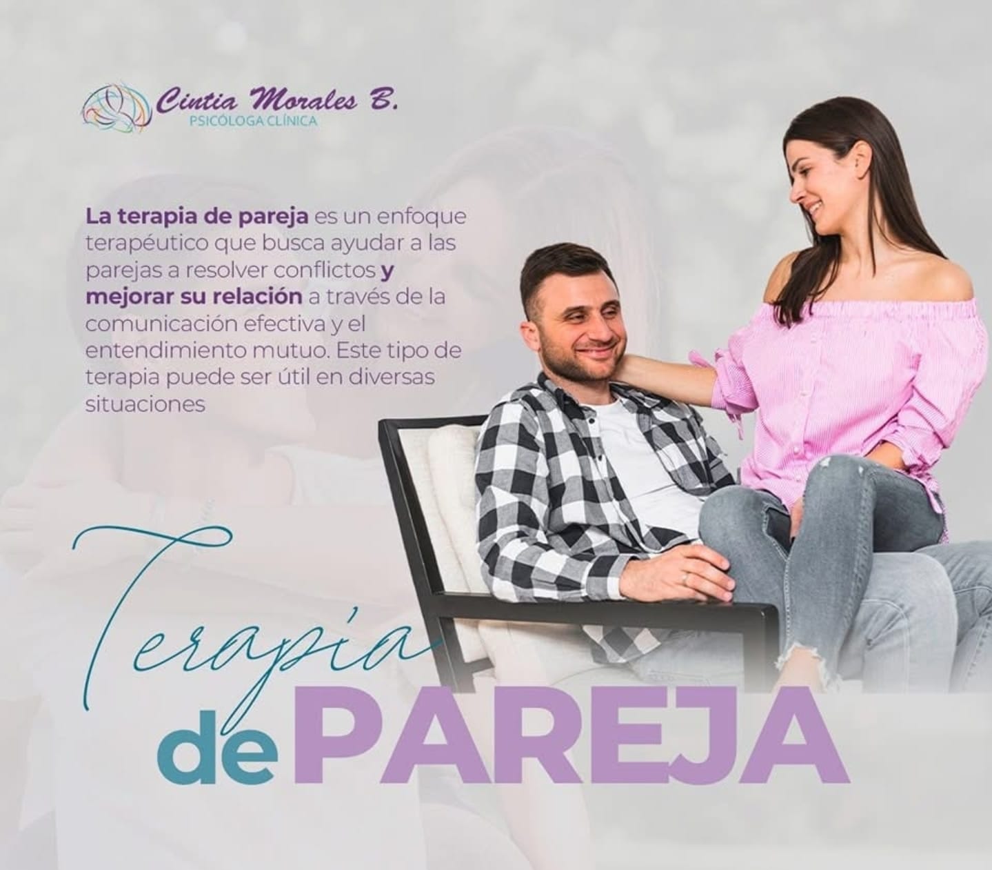 Presentación visual del servicio de terapia de pareja